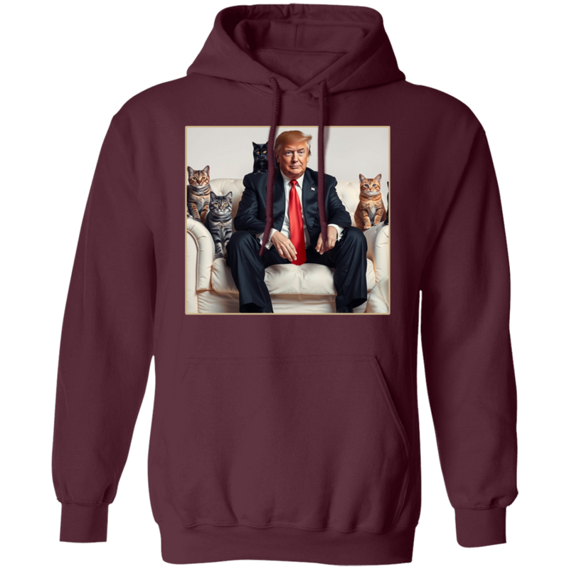 Trump Funny Cat Lover Hoodie