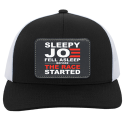 Sleepy Joe Fell Asleep Trucker Hat