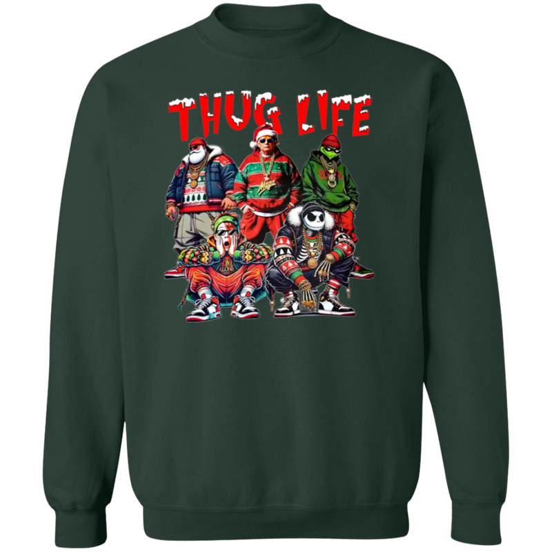 Thug Life Trump Christmas Sweatshirt