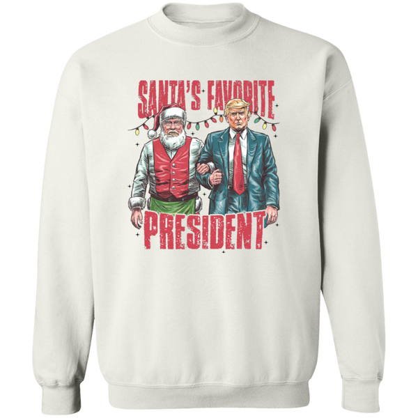 Santa's Favorite President Sweatshirt