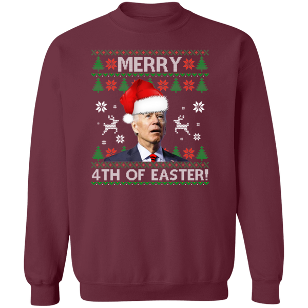 Merry 4th Of Easter Biden Sweatshirt