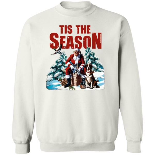 Tis The Season Santa Trump Hunting Sweatshirt