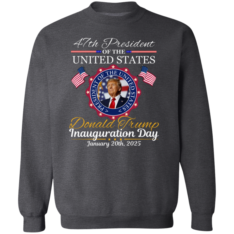 47th US President Inauguration Black Sweatshirt