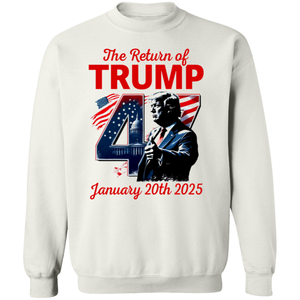 The Return Of Trump Inauguration Sweatshirt