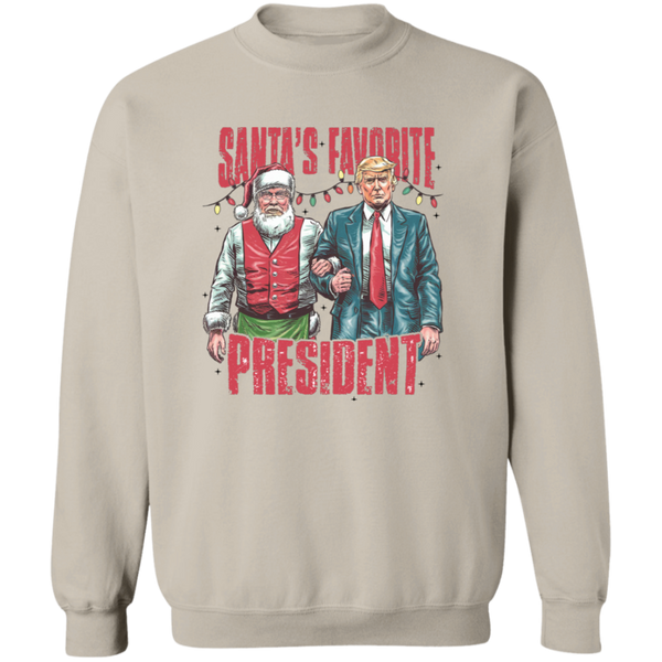 Santa's Favorite President Sweatshirt