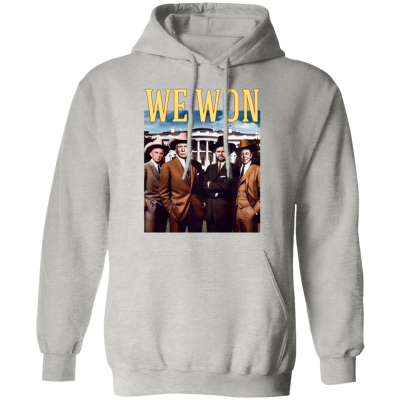 We Won Trump Cowboy Hoodie