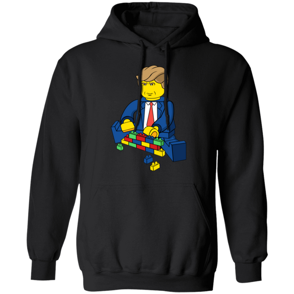 Trump Build A Wall Toy Brick Hoodie