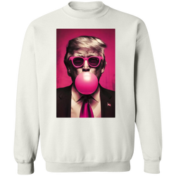 Bubble Gum Trump Sweatshirt