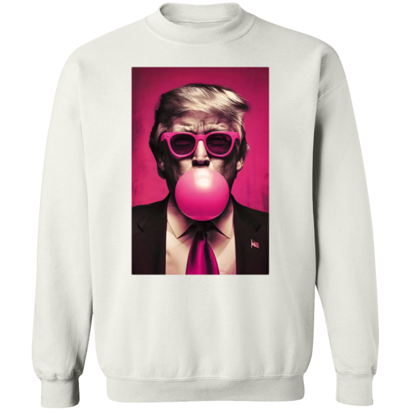 Bubble Gum Trump Sweatshirt