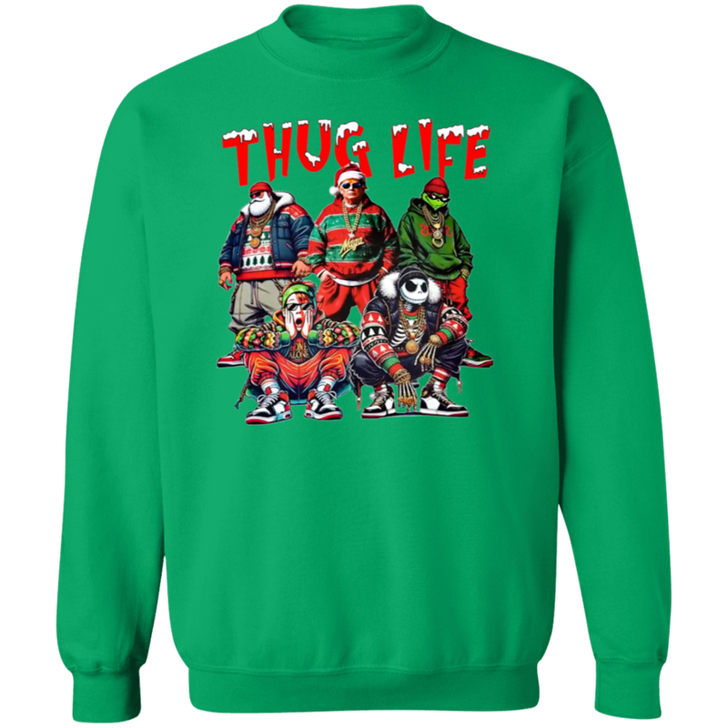 Thug Life Trump Christmas Sweatshirt