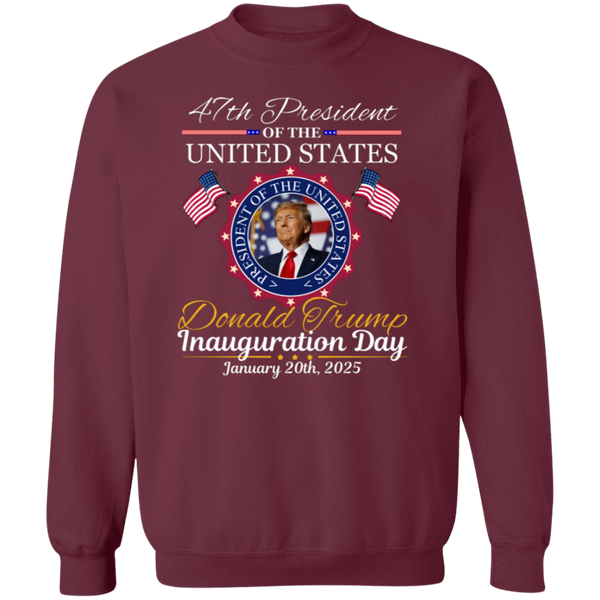 47th US President Inauguration Black Sweatshirt