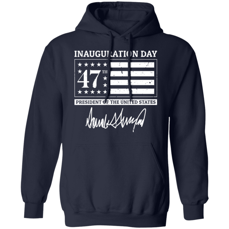 Inauguration Day Trump Signature Hoodie