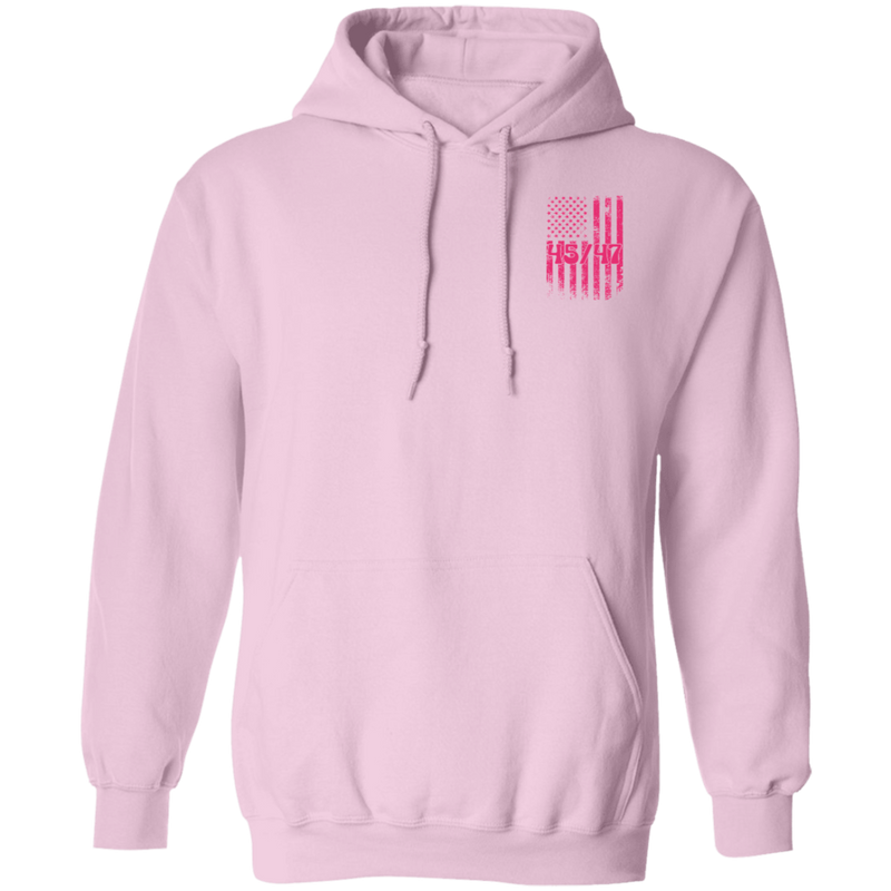 Trump 2024 MAGA Pink Flag Hoodie