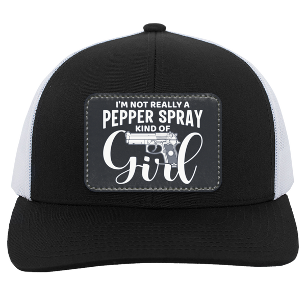 Not Really A Pepper Spray Kind Of Girl Trucker Hat