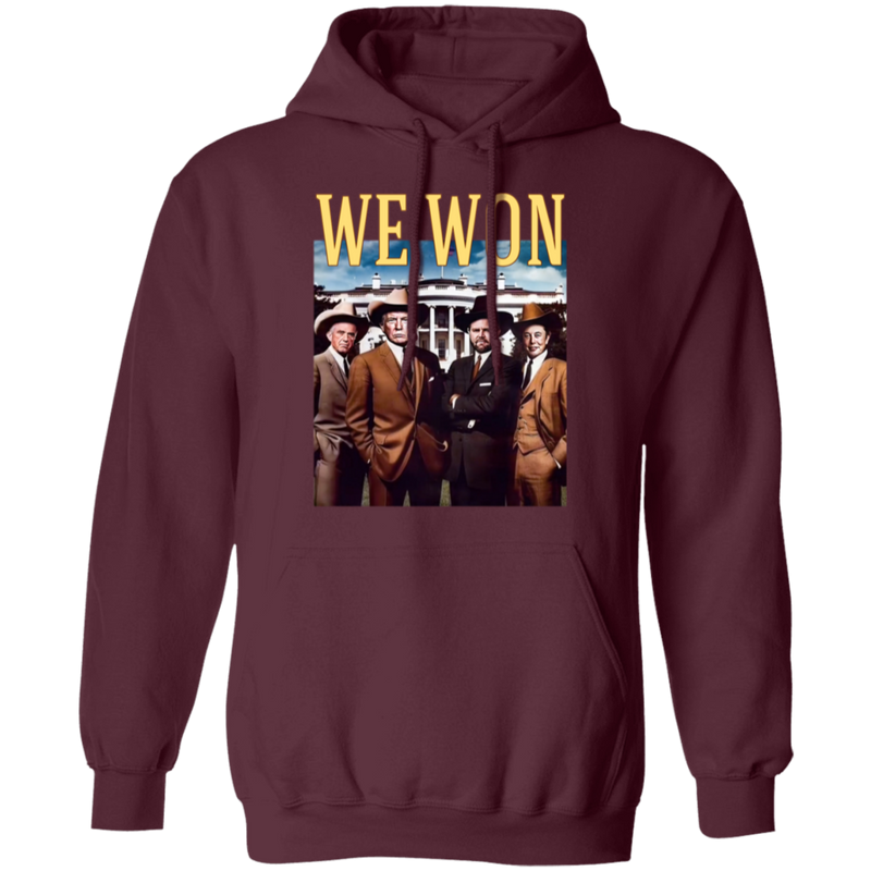 We Won Trump Cowboy Hoodie