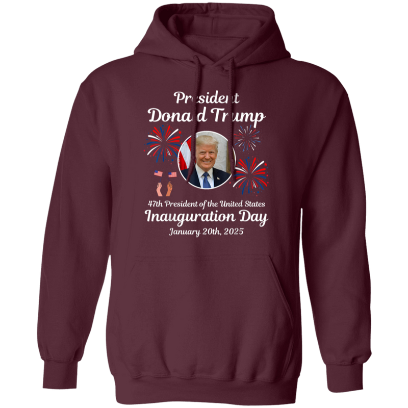 President Donald Trump Inauguration Day 2025 Hoodie