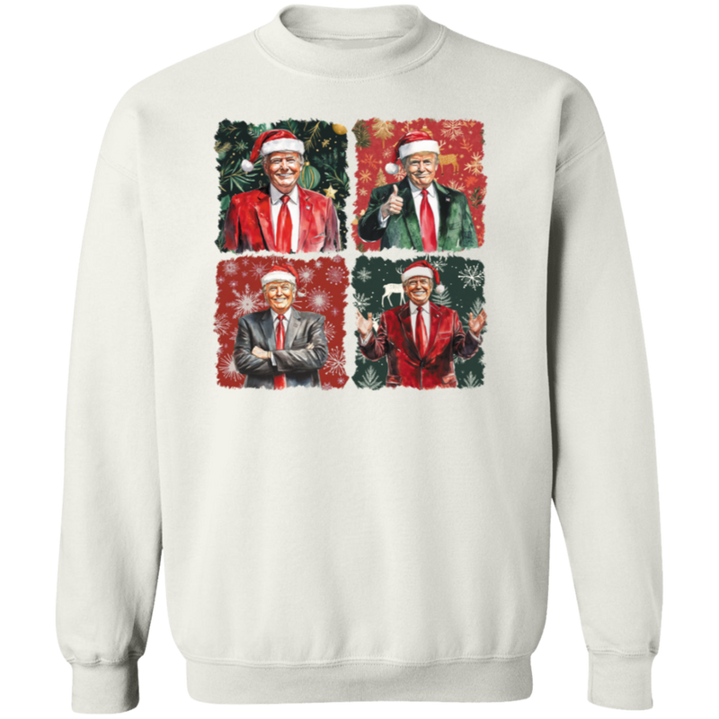 Boho Christmas Trump Sweatshirt