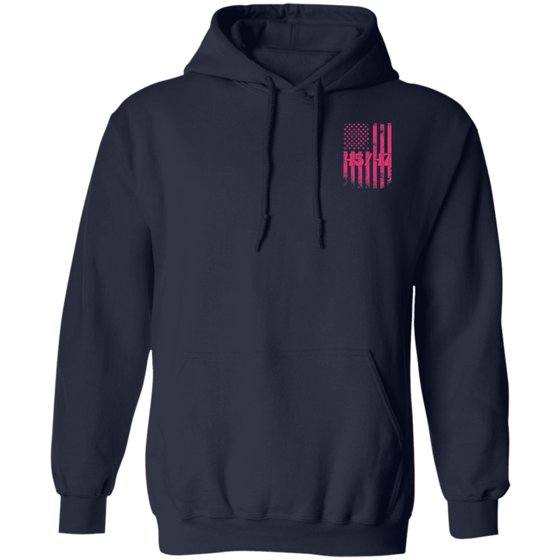 Trump 2024 MAGA Pink Flag Hoodie