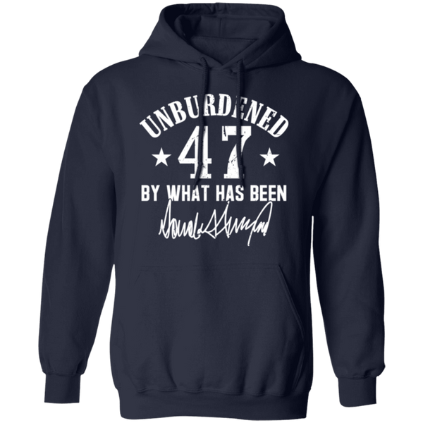 Trump Signature Unburdened 47 Hoodie