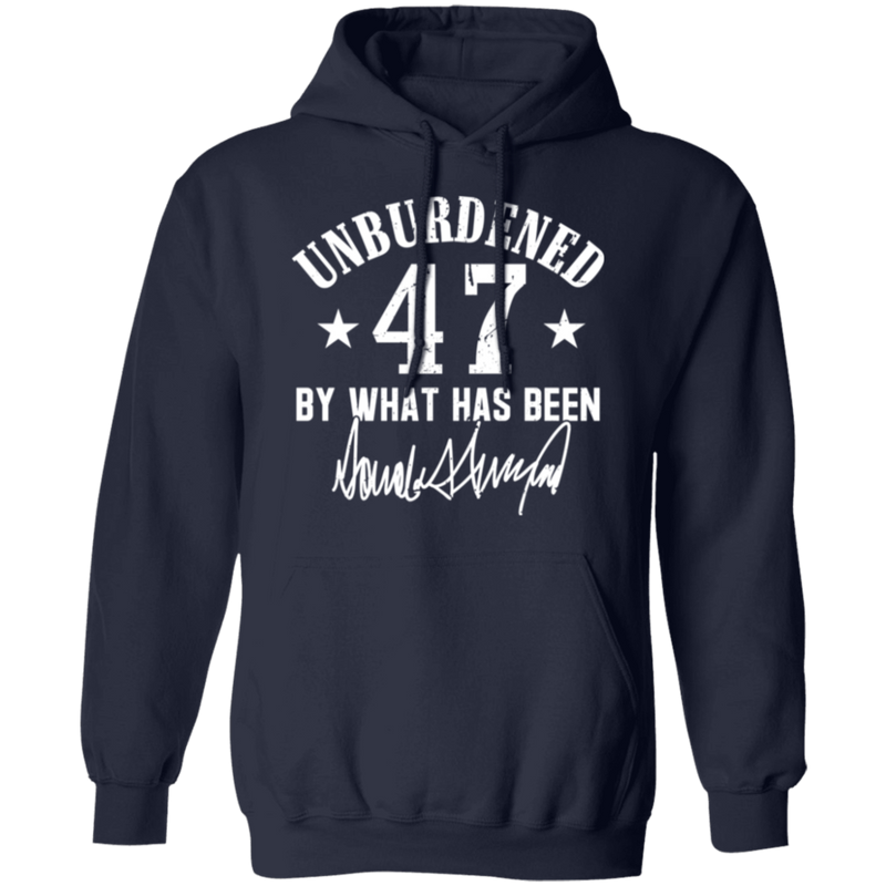 Trump Signature Unburdened 47 Hoodie