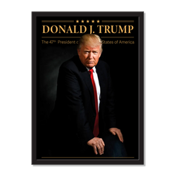 Donald Trump The 47th President American Winner Poster