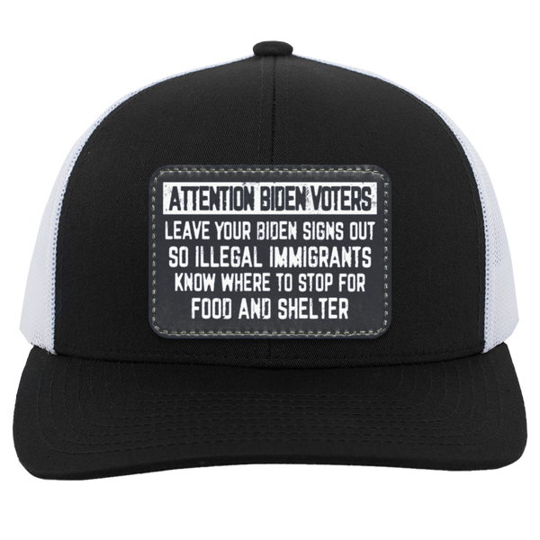 Attention Biden Voters Trucker Hat