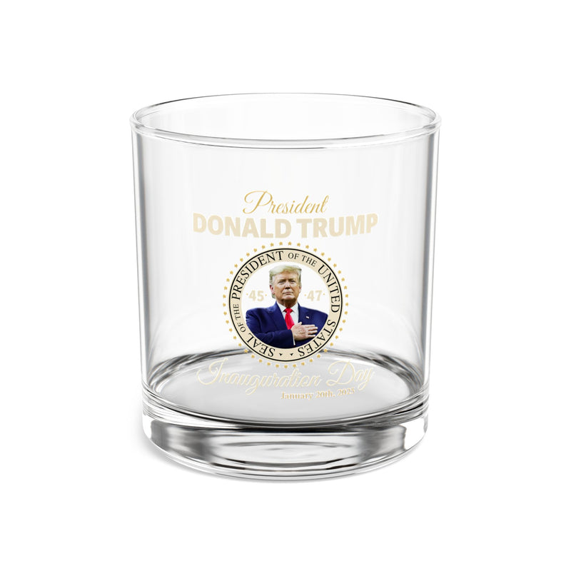 Custom 10oz Rocks Glass - President Donald Trump Design for Celebrations