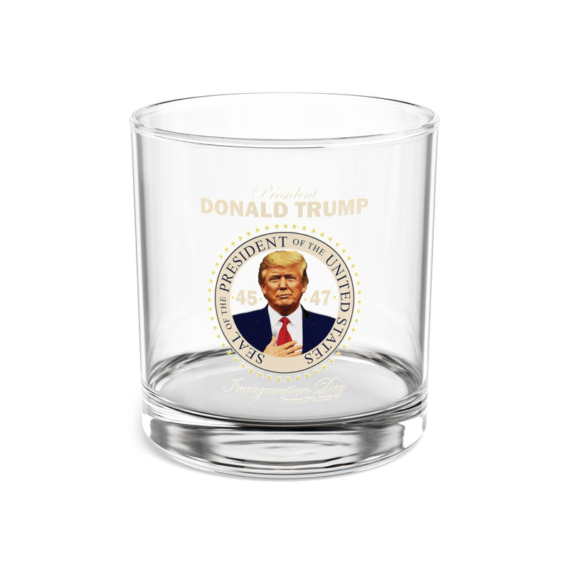 Inauguration Day 47 Whiskey Glass