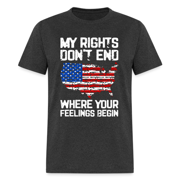 My Rights Don't End T-Shirt – UnitedPatriot