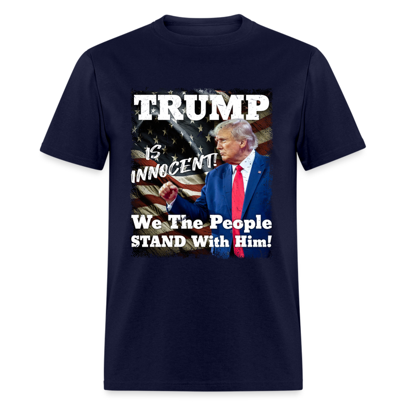 Trump Is Innocent T-Shirt - navy