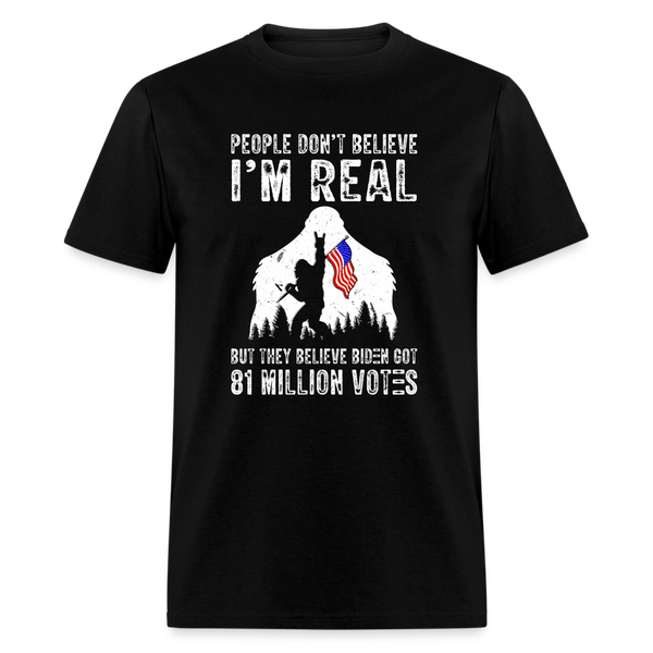 I'm Real T-Shirt - black