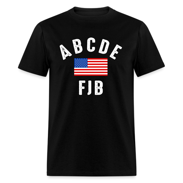 ABCDE FJB T-Shirt - black