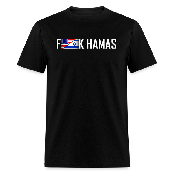 F**K Hamas T-Shirt - black