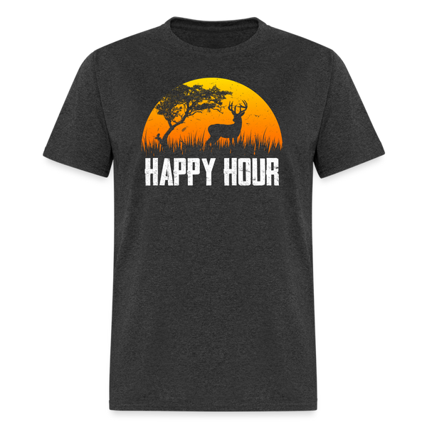 Happy Hour T-Shirt - heather black