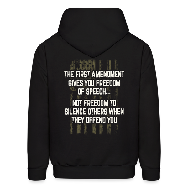 First Amend Hoodie - black