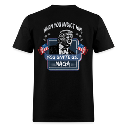 When You Indict Him T Shirt - black