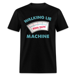 Walking Lie Machine T Shirt - black