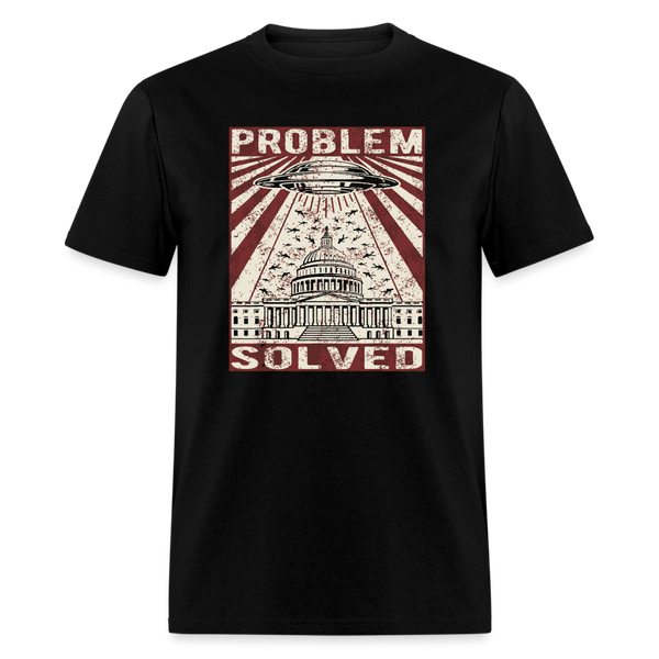 Problem Solved T Shirt - black