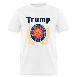 Trump A Fine Convicted Felon T Shirt - white