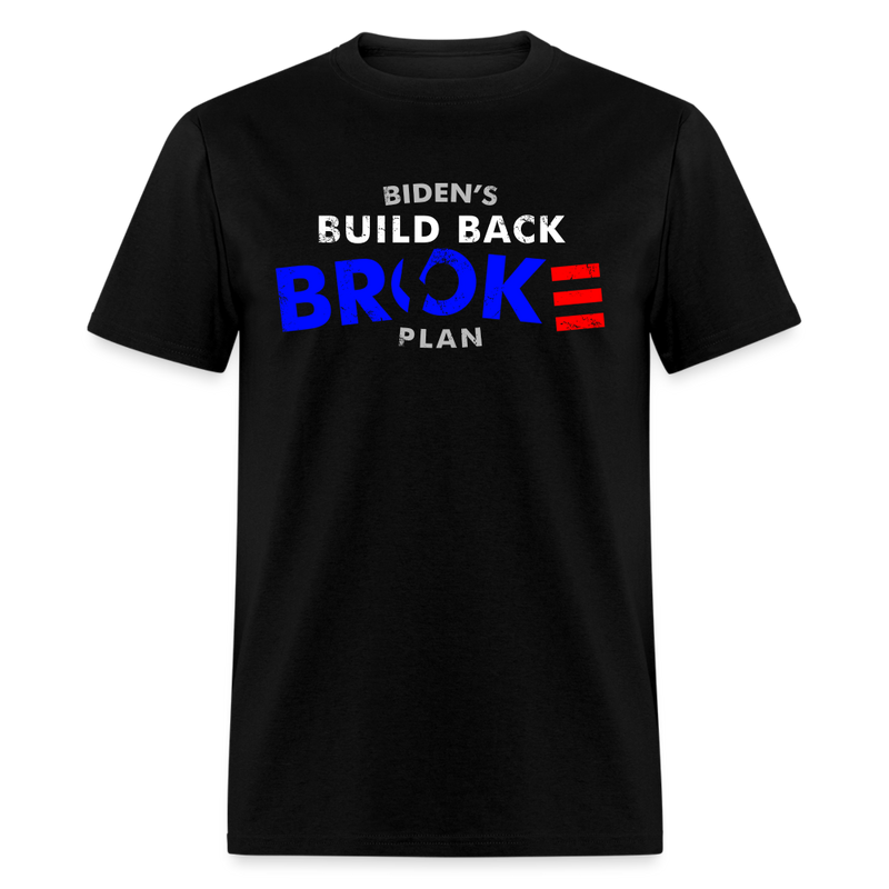 Biden's Build Back Broke Plan - black