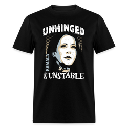 Unhinged & Unstable Kamala T Shirt - black