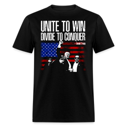 Unite To Win T Shirt - black