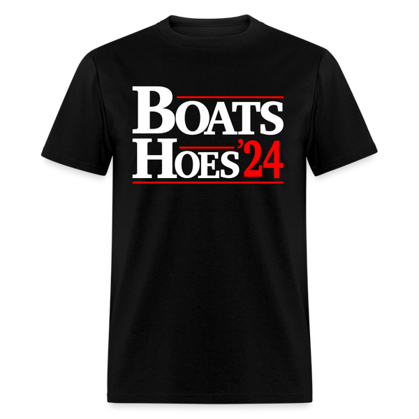 Boats Hoes 24 T Shirt - black