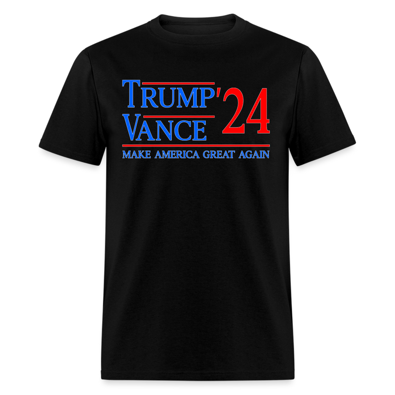 Trump Vance 24 T Shirt - black