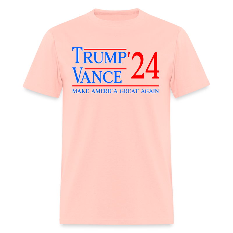 Trump Vance 24 T Shirt - blush pink 