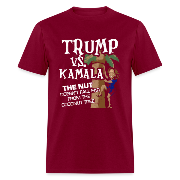 Trump VS Kamala T Shirt - burgundy