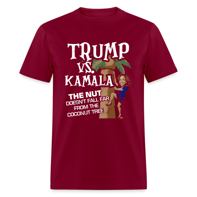 Trump VS Kamala T Shirt - burgundy