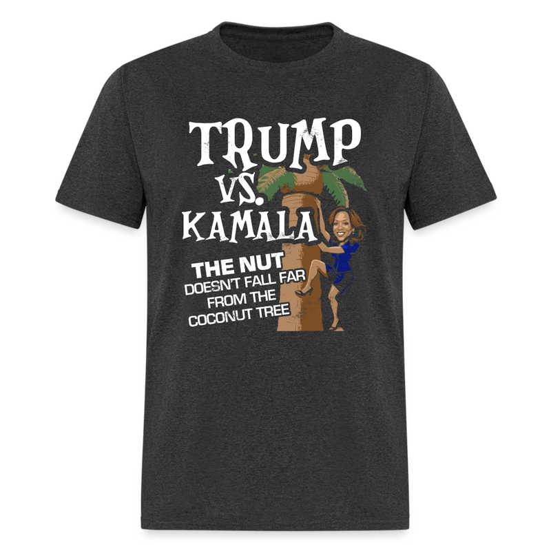 Trump VS Kamala T Shirt - heather black