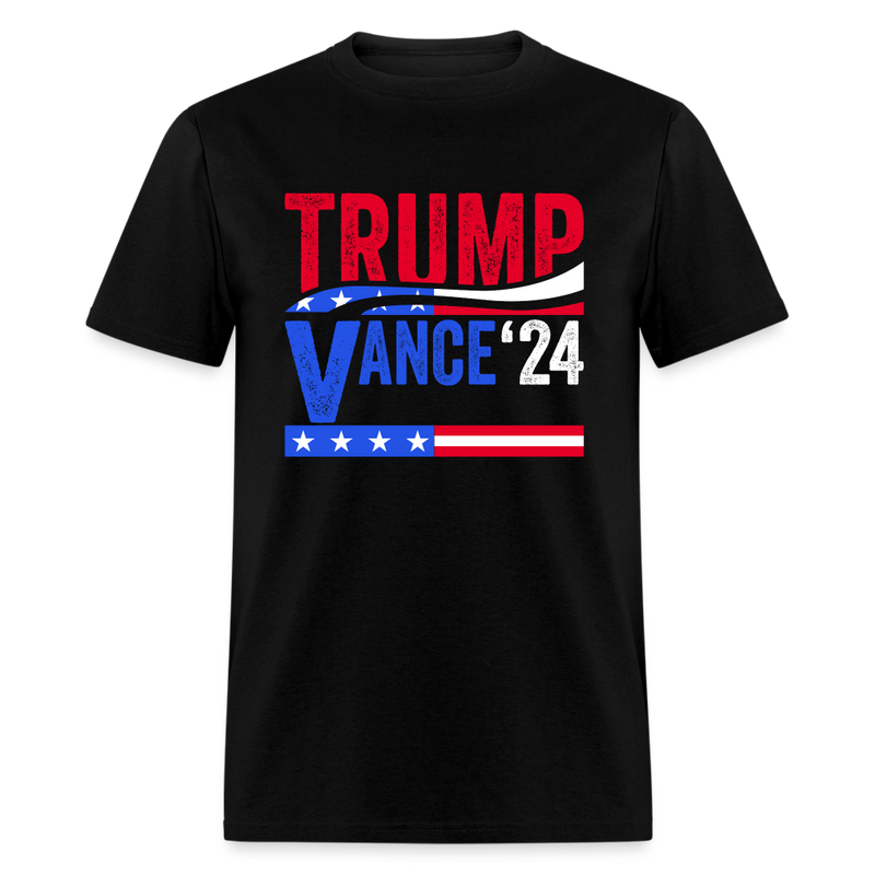 Trump Vance 24 T Shirt - black