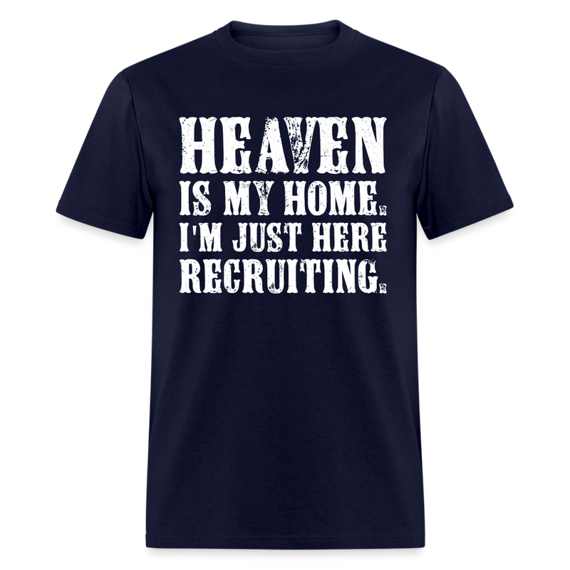 Heaven Is My Home T Shirt - navy